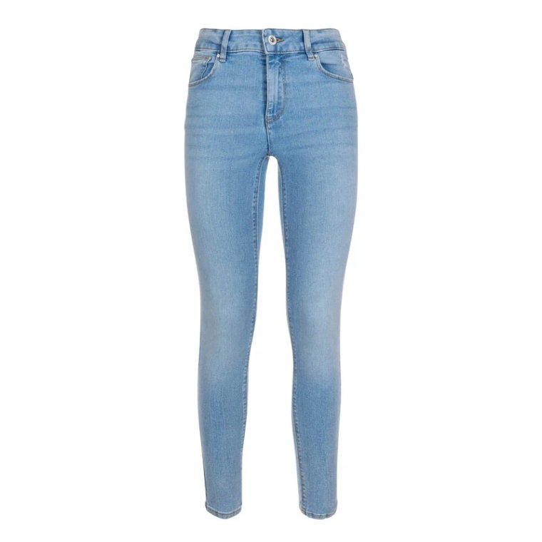 Fracomina Bleached Denim Push Up Effect Skinny Jeans - Fp23Sv8000D40703 Fracomina