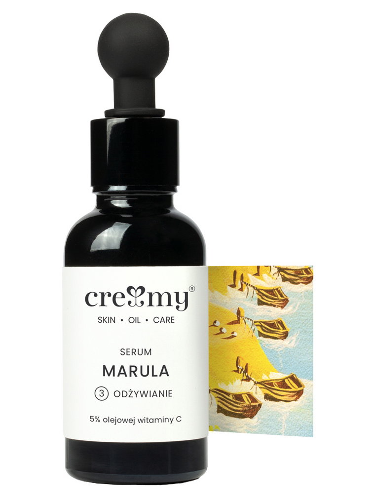 Creamy Marula Odżywcze serum olejowe do twarzy z wit. C 5% 30 ml