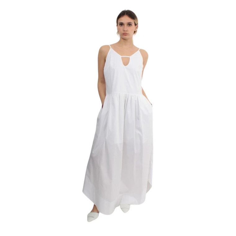 Biała Sukienka Wiosna Lato Model Jijil