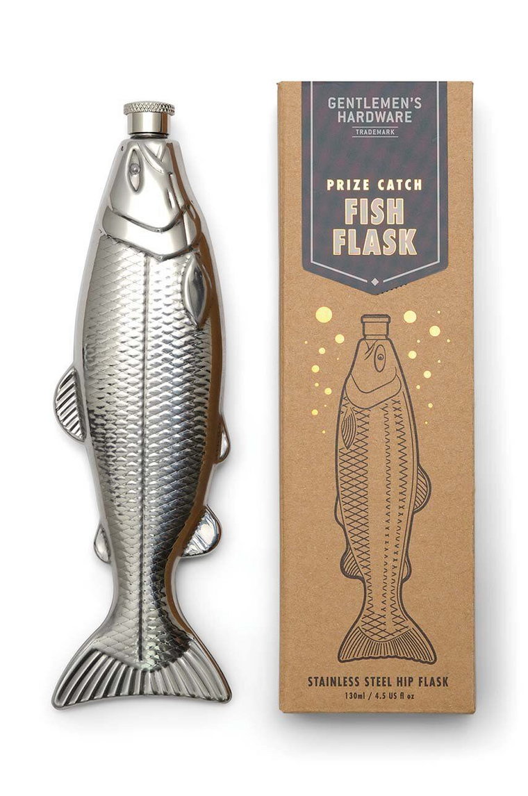 Gentlemen's Hardware piersiówka Fish Hip Flask - Prize Catch