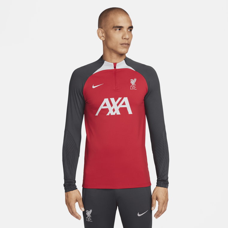 Męska treningowa koszulka piłkarska Nike Dri-FIT Liverpool F.C. Strike - Czerwony