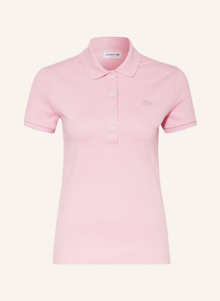 Lacoste Koszulka Polo Z Piki Slim Fit pink