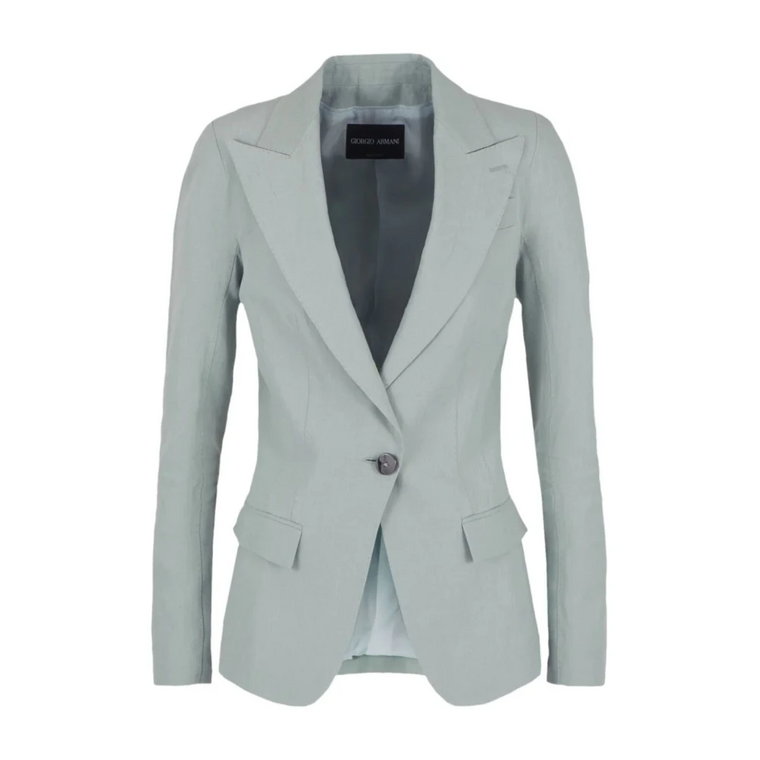 Slate Gray Blazer Giorgio Armani