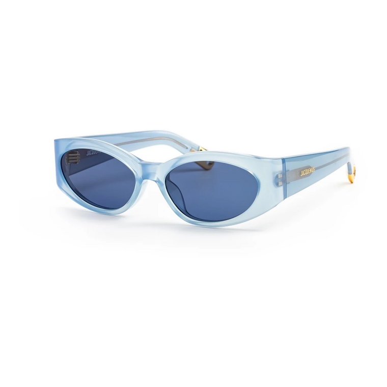 Niebieskie C5 SUN Okulary przeciwsłoneczne Jacquemus
