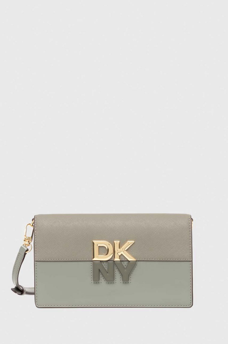 Dkny torebka kolor zielony R42FKE32