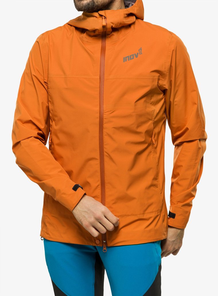 Kurtka przeciwdeszczowa Inov-8 Venturelite Jacket FZ - orange