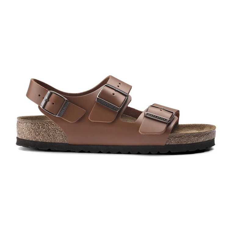 Skórzane Klapki z Paskiem na Kostkę Birkenstock