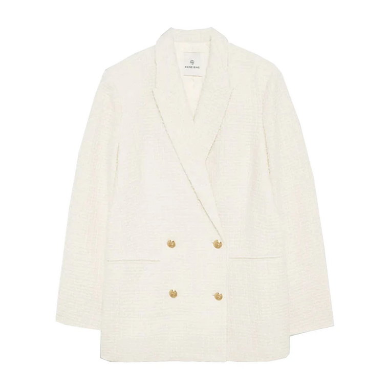 Elegancki Jasmine Blazer w kolorze Ivory Anine Bing