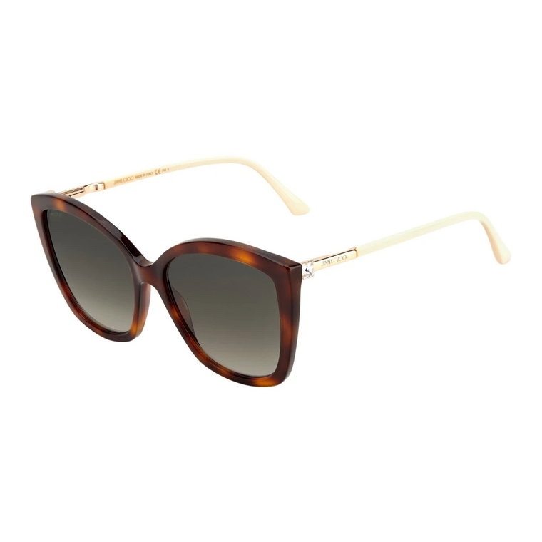 Ciemny Havana/Brązowe Okulary przeciwsłoneczne Jimmy Choo