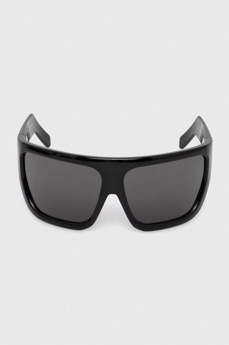 Rick Owens okulary przeciwsłoneczne Occhiali Da Sole Sunglasses Shiny Davis kolor czarny RG0000010.GBLKSB.0909