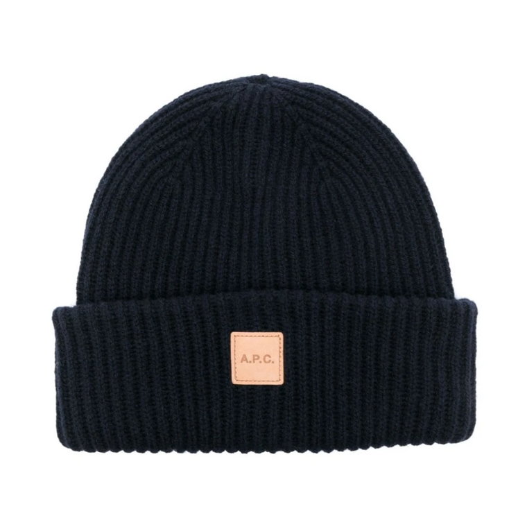 Unisex Michelle Logo Patch Beanie A.p.c.