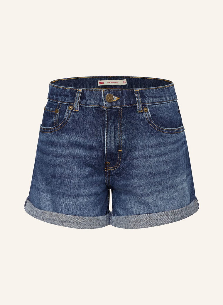 Levi's Szorty Jeansowe Mini Mom blau