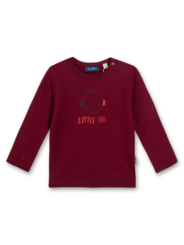 Sanetta Kidswear Bluza "Little Birdie" w kolorze bordowym