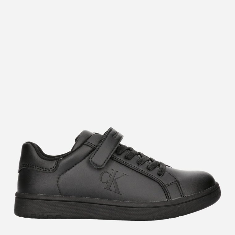 Buty sportowe chłopięce na rzepy Calvin Klein Jeans Low Cut Lace-up/Velcro V3X9-81054-1355999 31 Czarne (8052578654460). Buty sportowe chłopięce