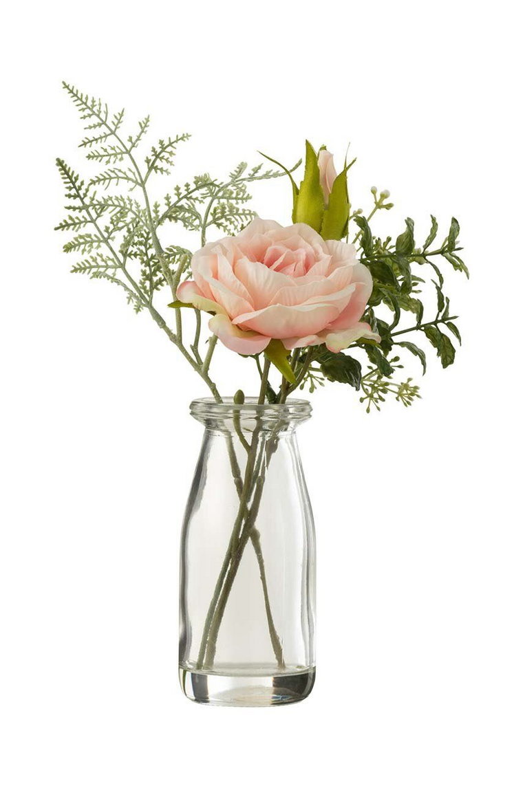 J-Line sztuczny bukiet w wazonie Bouquet Roses In Vase