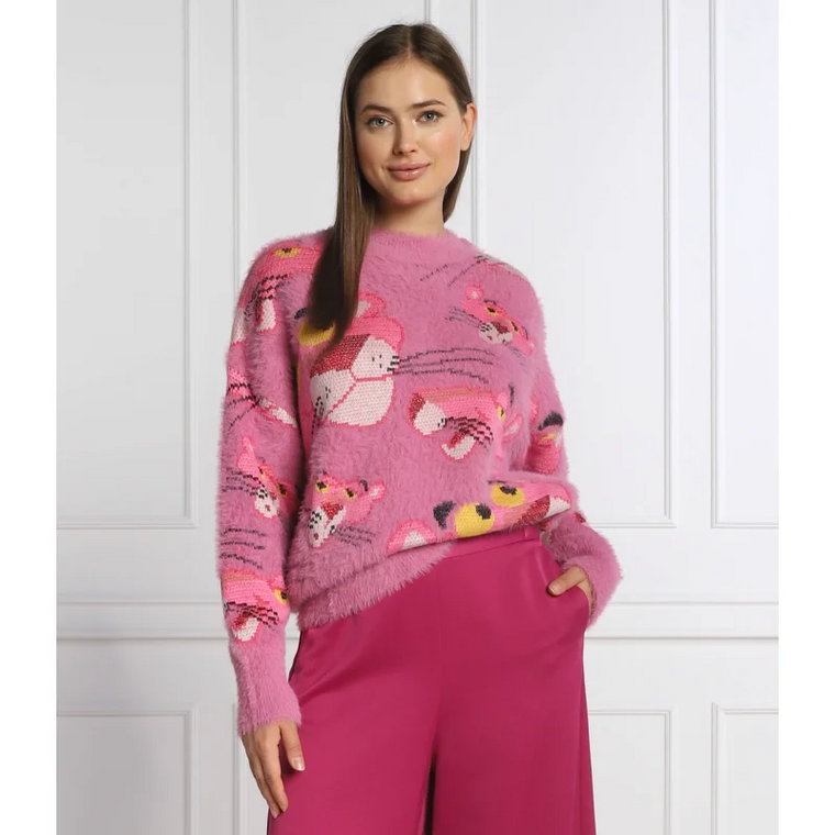 Desigual Sweter | Regular Fit | z dodatkiem wełny