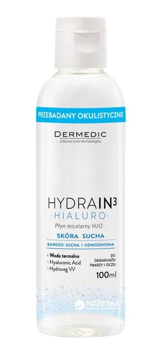 Dermedic Hydrain - Płyn micelarny 100ml