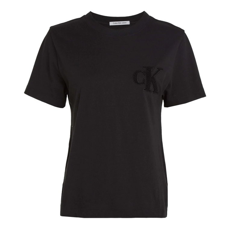 Czarne koszulki Calvin Klein