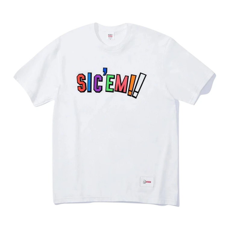 Limitowana Edycja Sic'em! Tee Biały Supreme