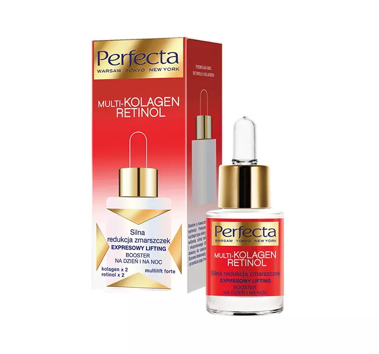 PERFECTA MULTI-KOLAGEN RETINOL BOOSTER NA DZIEŃ I NA NOC 15ML