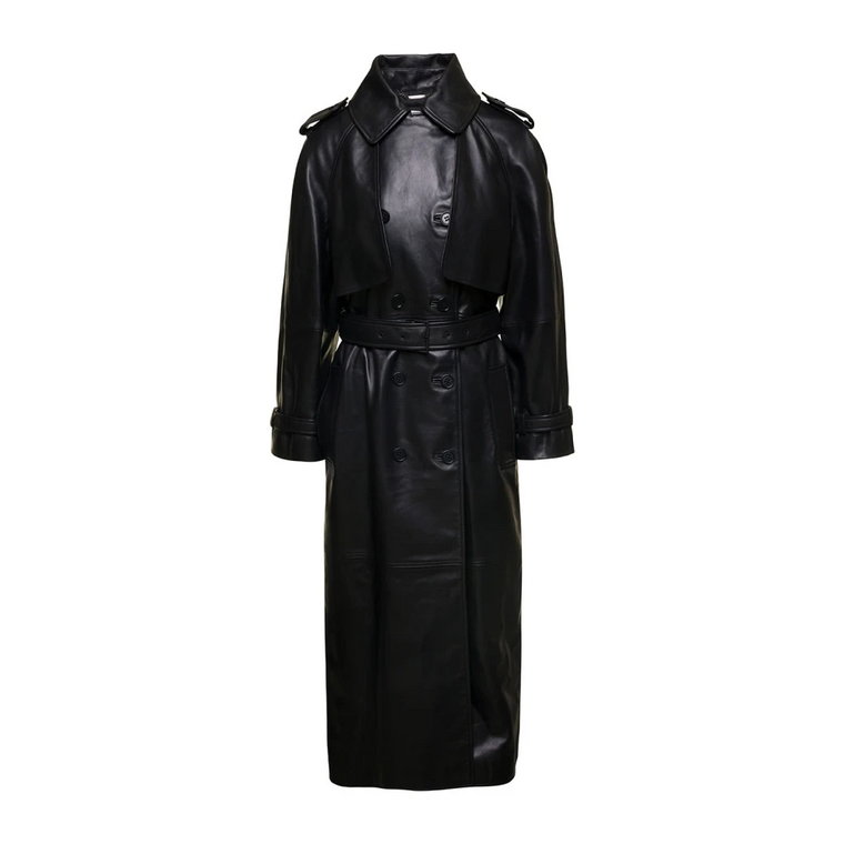 Belted Coats Alberta Ferretti