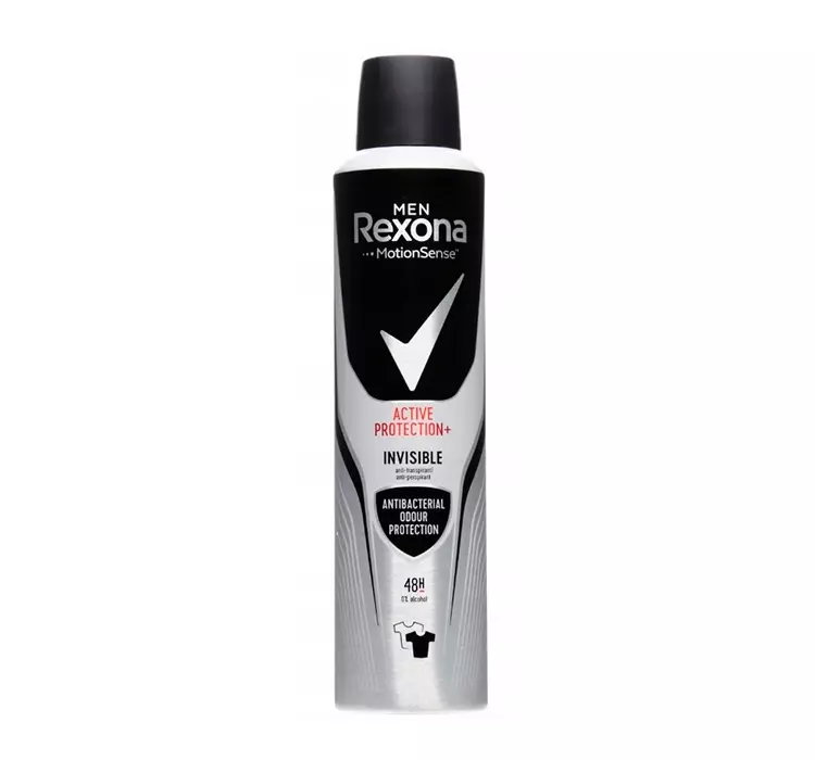 REXONA MEN INVISIBLE ANTYPERSPIRANT W AEROZOLU DLA MĘŻCZYZN 200ML