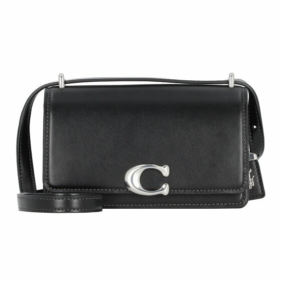 Coach Bandit Torba na ramię Skórzany 18 cm black