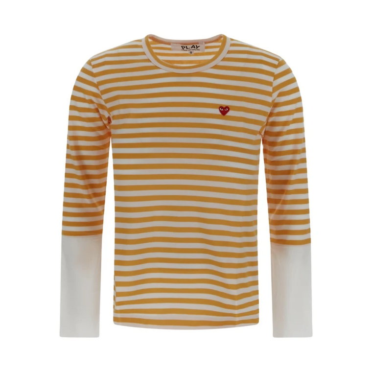 Striped Long Sleeve T-Shirt Comme des Garçons Play