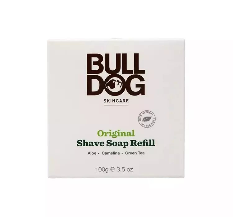 BULLDOG ORIGINAL SHAVE SOAP MYDŁO DO GOLENIA REFILL 100G