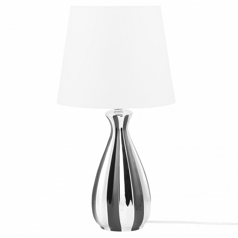 Lampa stołowa srebrna 52 cm VARDJA kod: 4260624111292