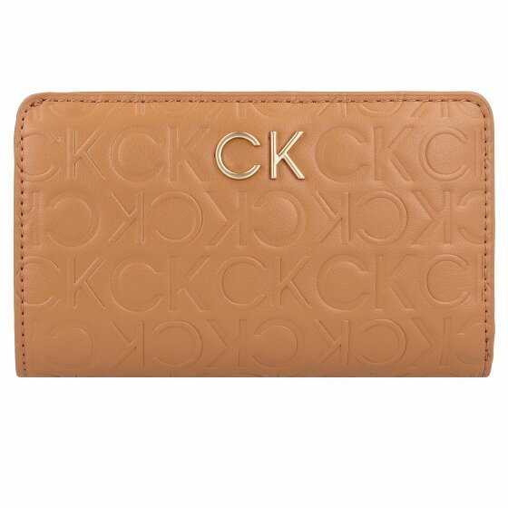 Calvin Klein Re-Lock Portfel 14 cm brown sugar