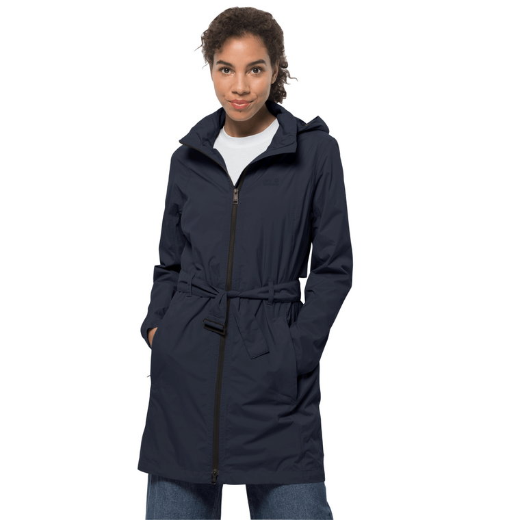 Damska parka NORDEN PORT COAT W night blue - XXL