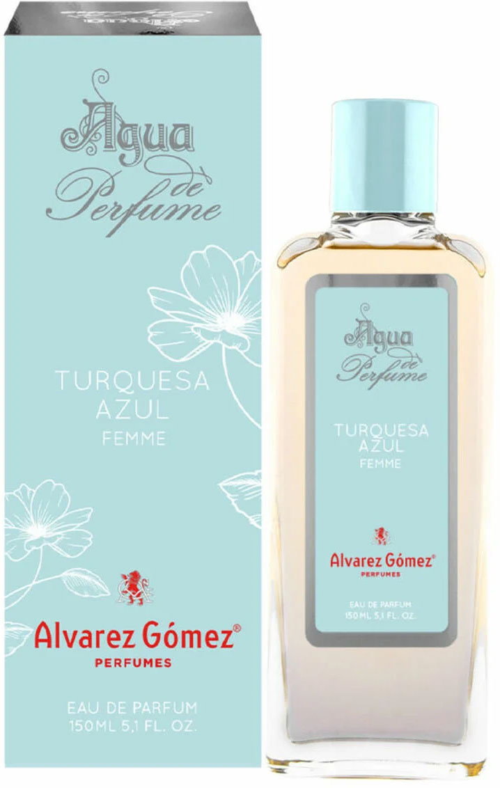 Woda perfumowana damska Alvarez Gomez Turquesa Azul Femme Eau De Parfum Spray 150 ml (8422385300056). Perfumy damskie