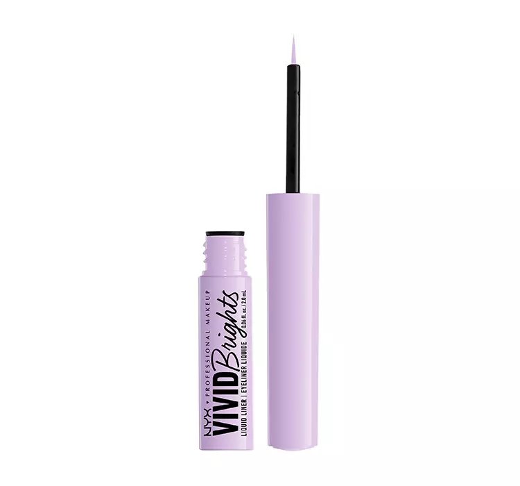 NYX PROFESSIONAL MAKEUP VIVID BRIGHTS EYELINER W PŁYNIE 07 LILAC LINK 2ML