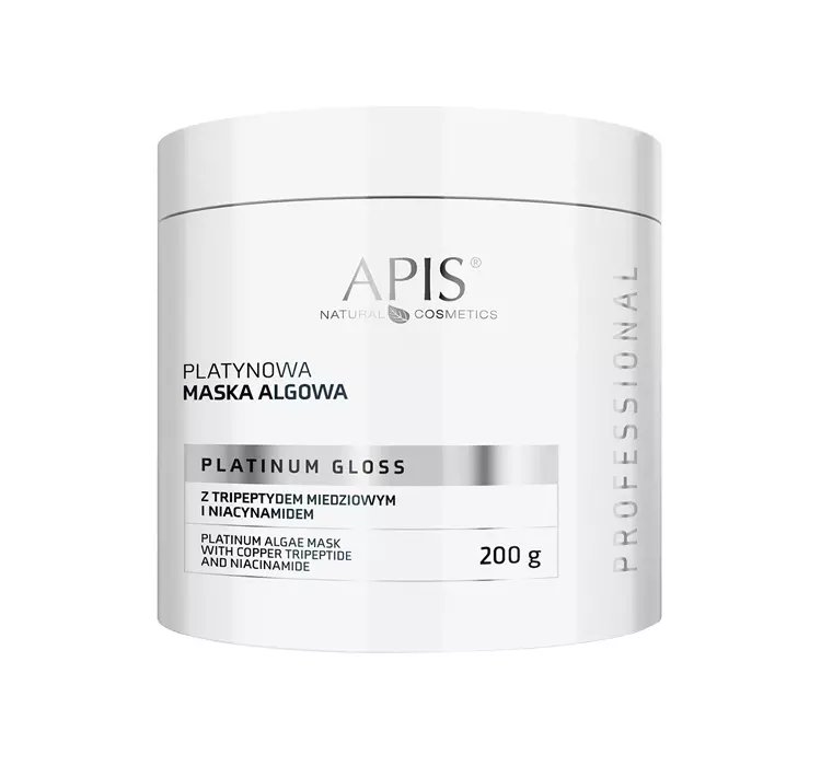 APIS PLATINUM GLOSS PLATYNOWA MASKA ODMŁADZAJĄCA DO TWARZY 200G