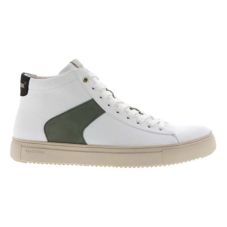 Vg08 White Dark Green - Mid -Sneaker Blackstone