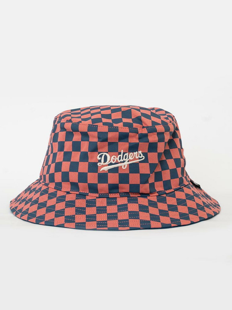 Kapelusz Bucket Hat Czerwony / Niebieski 47 Brand Los Angeles Dodgers MLB Check Up Script