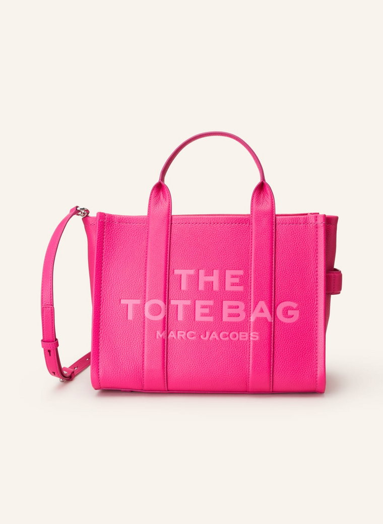 Marc Jacobs Torba Shopper The Medium Tote Bag Leather pink