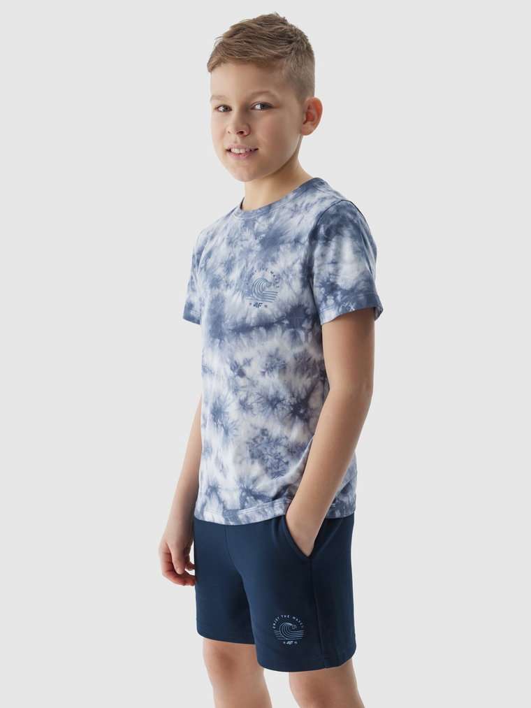 T-shirt z nadrukiem chłopięcy - multikolor