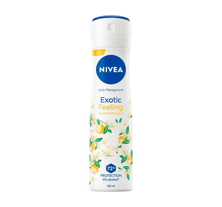 NIVEA EXOTIC FEELING ANTYPERSPIRANT W SPRAYU DLA KOBIET 150ML