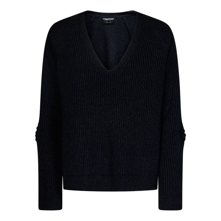 Stylowy sweter z dekoltem w serek Tom Ford