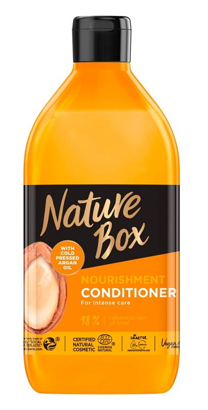 Nature Box - Odżywka do włosów Olej Arganowy 385ml