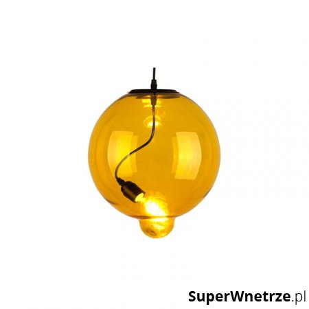 Lampa wisząca Modern Glass Bubble Yellow kod: 5902249031768