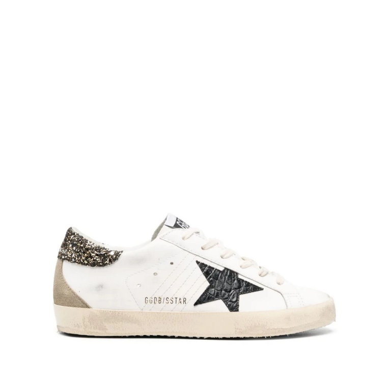 Superstar Baskets - Biały/Wielokolorowy Golden Goose