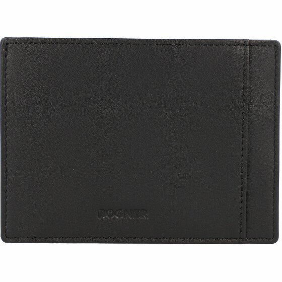 Bogner Aspen Nelian Etui na karty bankowe RFID skórzana 11,5 cm black