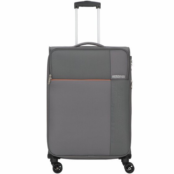 American Tourister Fun Cruise 4 kółka Walizka 68 cm grey orange