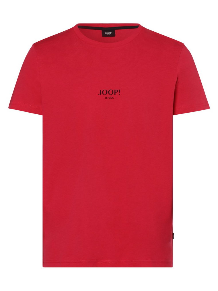 Joop Jeans - T-shirt męski, wyrazisty róż