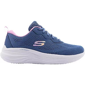 Niebieskie sneakersy skechers - Damskie - Kolor: Niebieskie - Rozmiar: 40