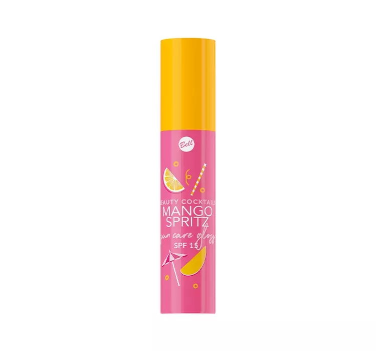 BELL MANGO SPRITZ TRANSPARENTNY BŁYSZCZYK DO UST Z SPF15 01 CRUSHED ICE 4,2G