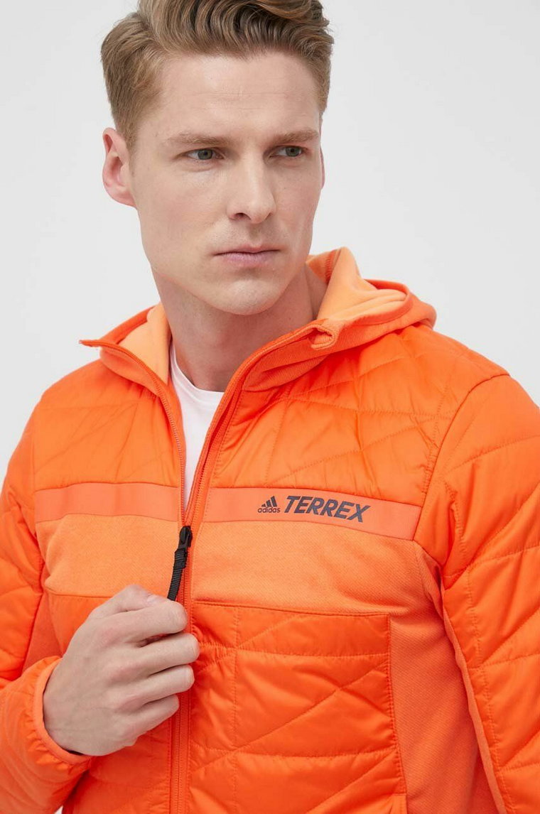 adidas TERREX kurtka sportowa Multi kolor pomarańczowy